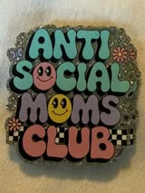 Acrylic flatbacks: funny