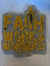 Acrylic Flatback: religion