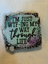 Acrylic flatbacks: funny