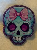 Acrylic flatbacks badge reel: Horror, spooky, Holiday, Tarot
