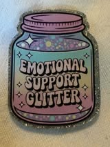 Acrylic flatback: happy, peace, hippie, inspirational