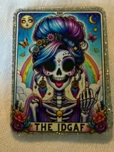 Acrylic flatbacks badge reel: Horror, spooky, Holiday, Tarot