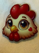 Acrylic flatback: animals