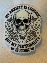 Acrylic flatbacks: funny