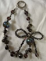 Purse/phone charms glass