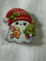 Christmas & Winter Holiday Acrylic Focal Beads for Beaded Pens & DIY Crafts