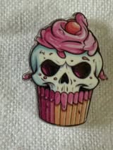 acrylic focal double sided beads: Horror