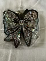Rhinestone keychains with hardware and tassel