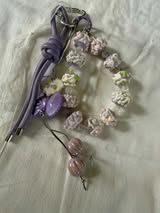 Purse/phone charms glass