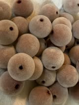 16mm Velvet Round Beads for DIY Beadable Pens & Crafts | Fluffy Stuff VT