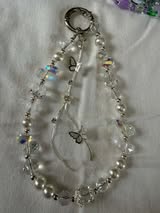 Purse/phone charms glass