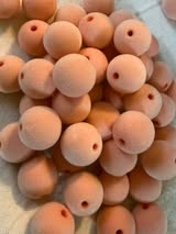 16mm Velvet Round Beads for DIY Beadable Pens & Crafts | Fluffy Stuff VT