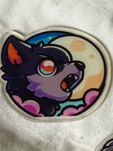 8cm double sided acrylic