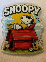 acrylic flatback: beagle dog and friends
