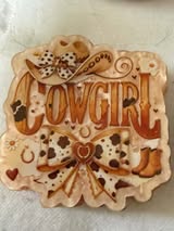 Acrylic flatbacks: Western, Indigenous