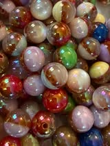 16mm Photochromic Cat's Eye Beads | UV Color Changing Craft Supplies