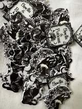 36mm mixed witchy double sided acrylics with hole