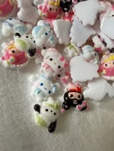 Mixed variety nail charms