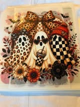 DTF heat press prints: Horror, fall (some xmas)