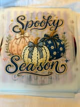 DTF heat press prints: Horror, fall (some xmas)