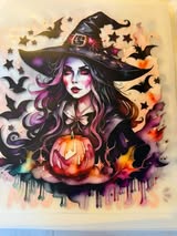 DTF heat press prints: Horror, fall (some xmas)