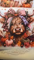 DTF 10" Cows | Ready to Press Heat Transfers | Fluffy Stuff VT