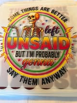 DTF Heat prints: sayings, happy face, seasonal, cars