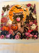 DTF heat press prints: Horror, fall (some xmas)