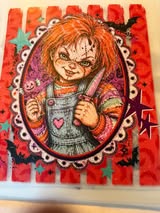 DTF heat press prints: Horror, fall (some xmas)