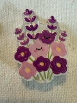 acrylic focals: Animals, flowers, food, hearts