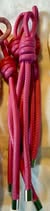PU Leather Cord Tassels with Metal End Caps | Fluffy Stuff VT
