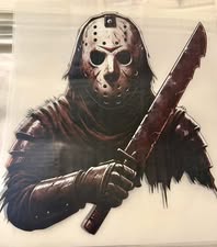DTF heat press prints: Horror, fall (some xmas)