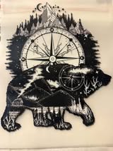 DTF heat prints: Animals, flowers, landscapes, western