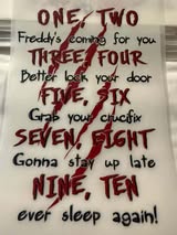 DTF heat press prints: Horror, fall (some xmas)