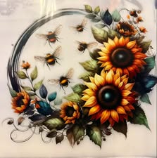 DTF heat prints: Animals, flowers, landscapes, western