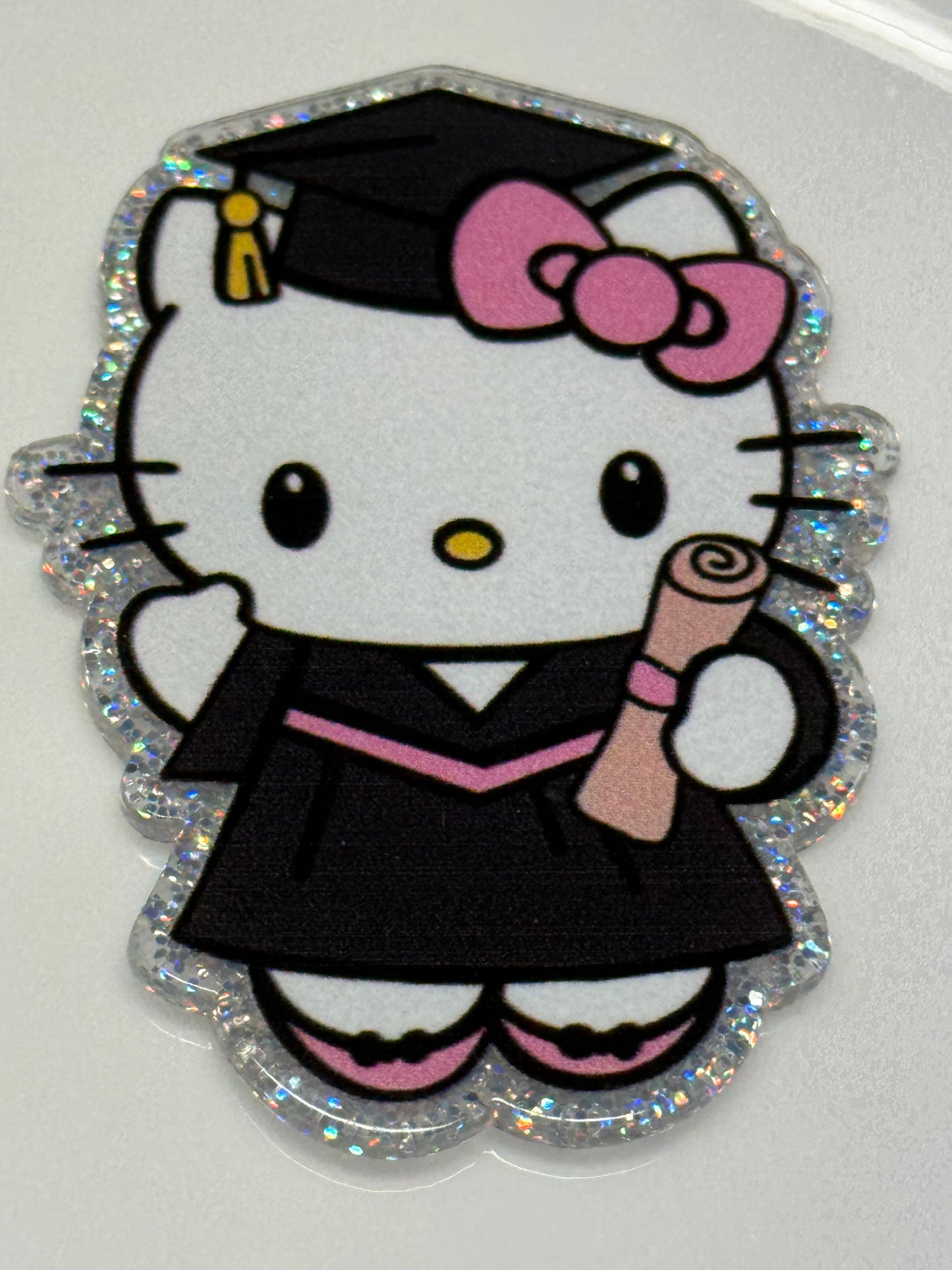 badge reel glitter acrylics new 12/22/25, 12/27/25, 1/2/26