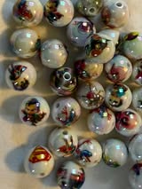 16mm Hero Beads | Colorful Acrylic Round Beads for DIY Crafts & Pens
