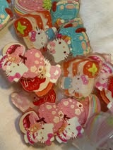 4cm Double-Sided Acrylic Flat Back Charms | DIY Craft & Jewelry Supplies