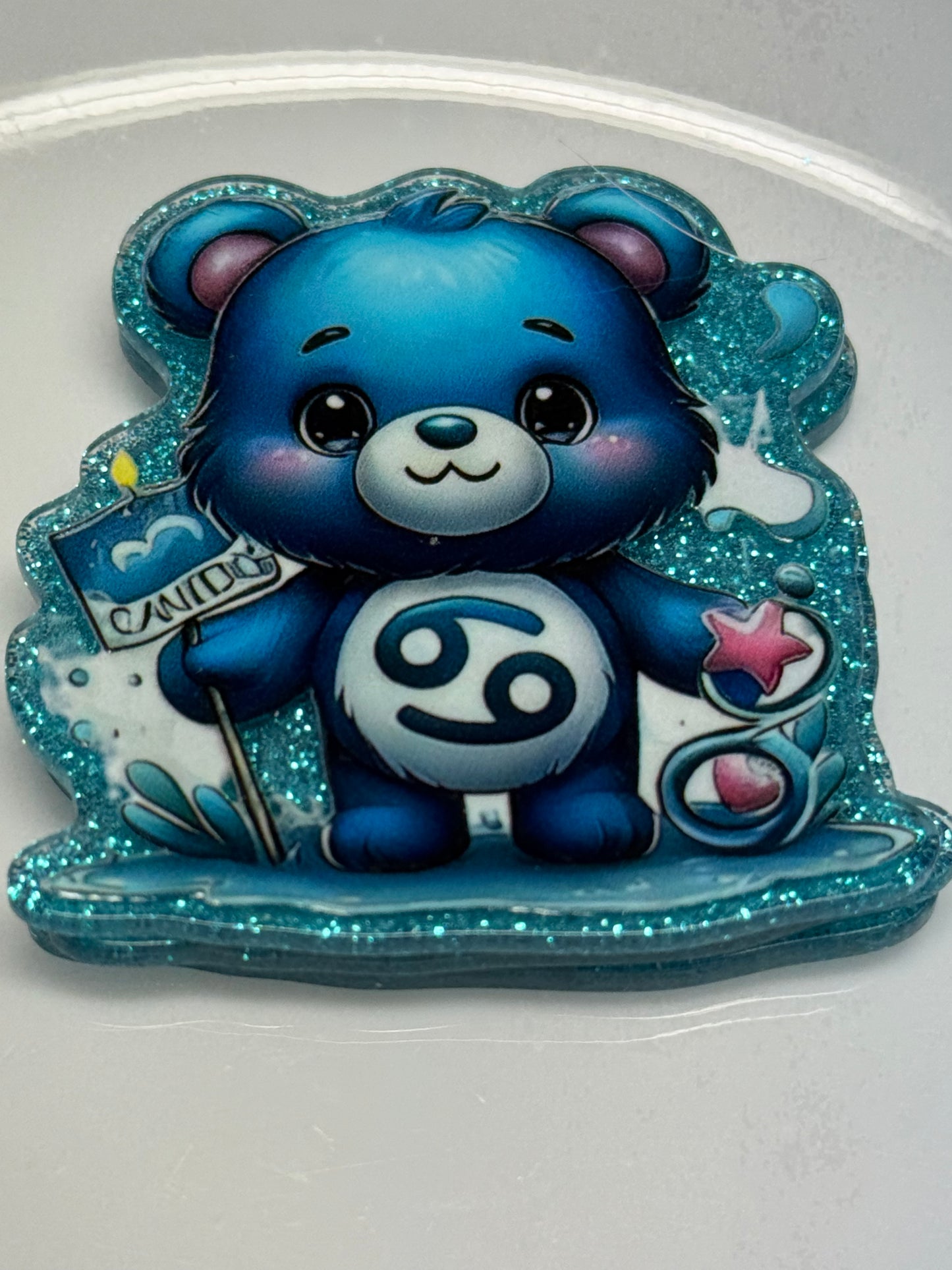 badge reel glitter acrylics new 12/22/25, 12/27/25, 1/2/26