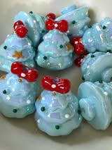 36mm 3D Christmas beads