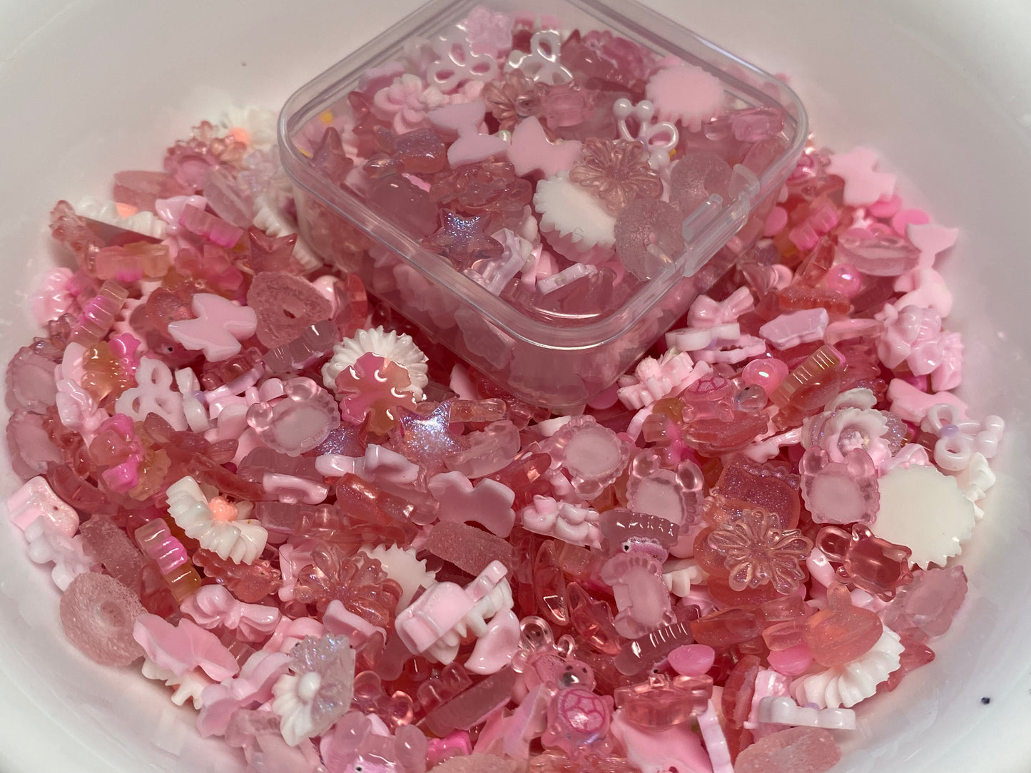 Mixed variety nail charms