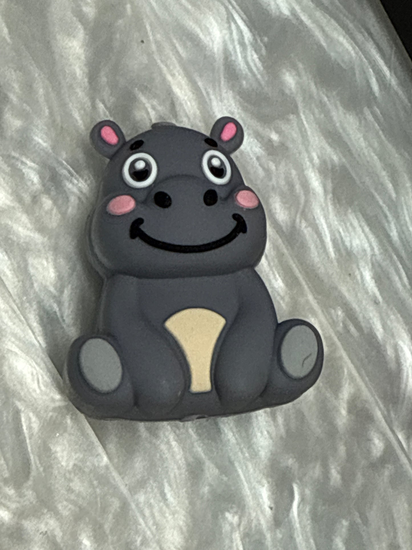 Silicone focal beads