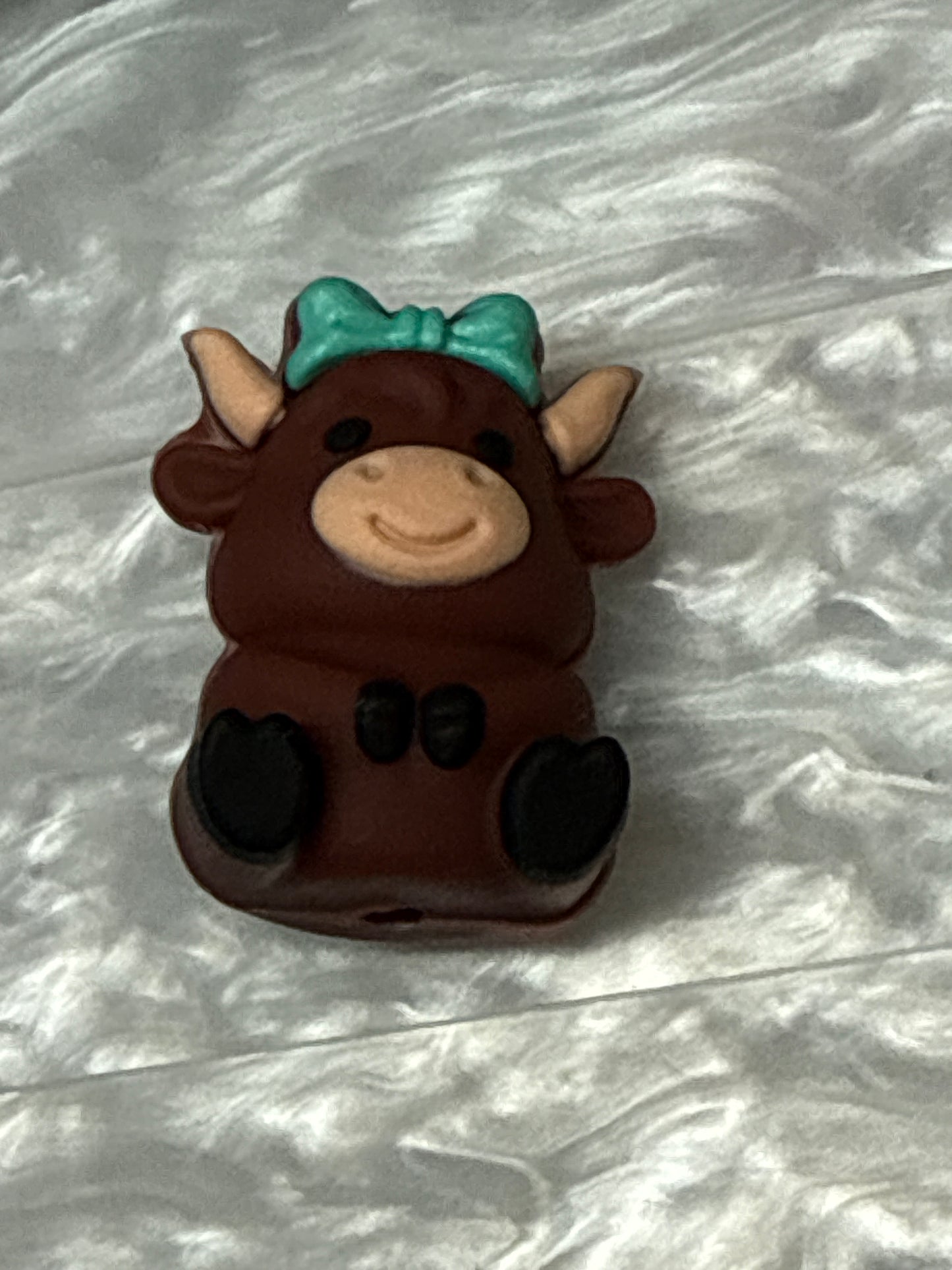 Silicone focal beads