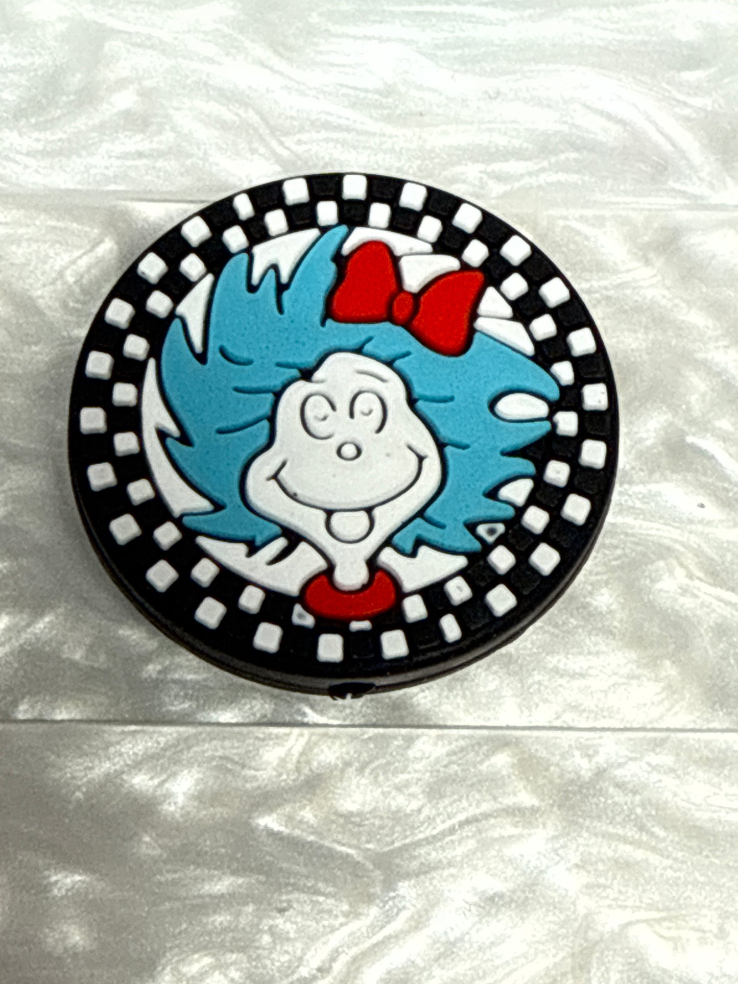 Silicone focal beads