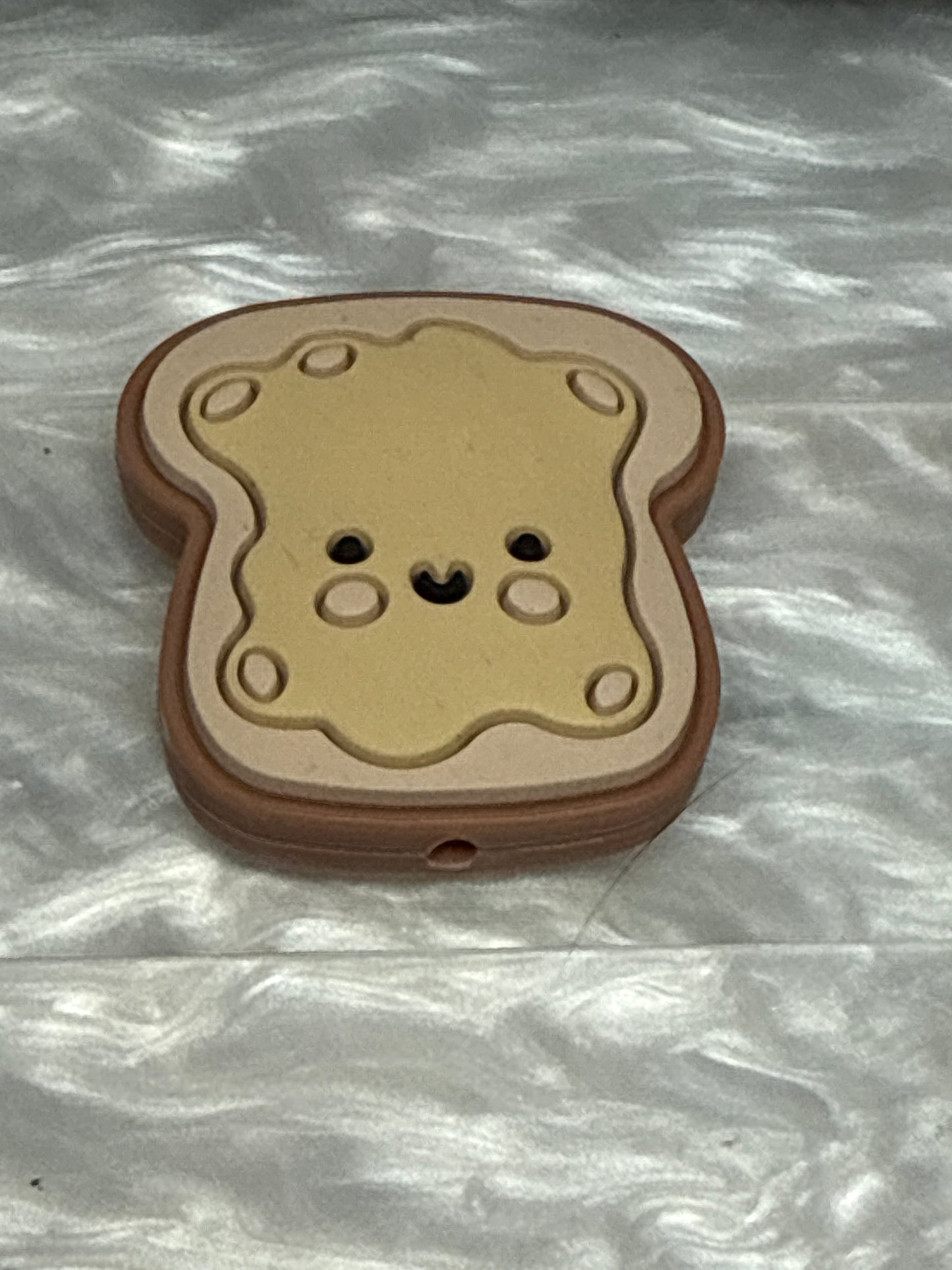 Silicone focal beads