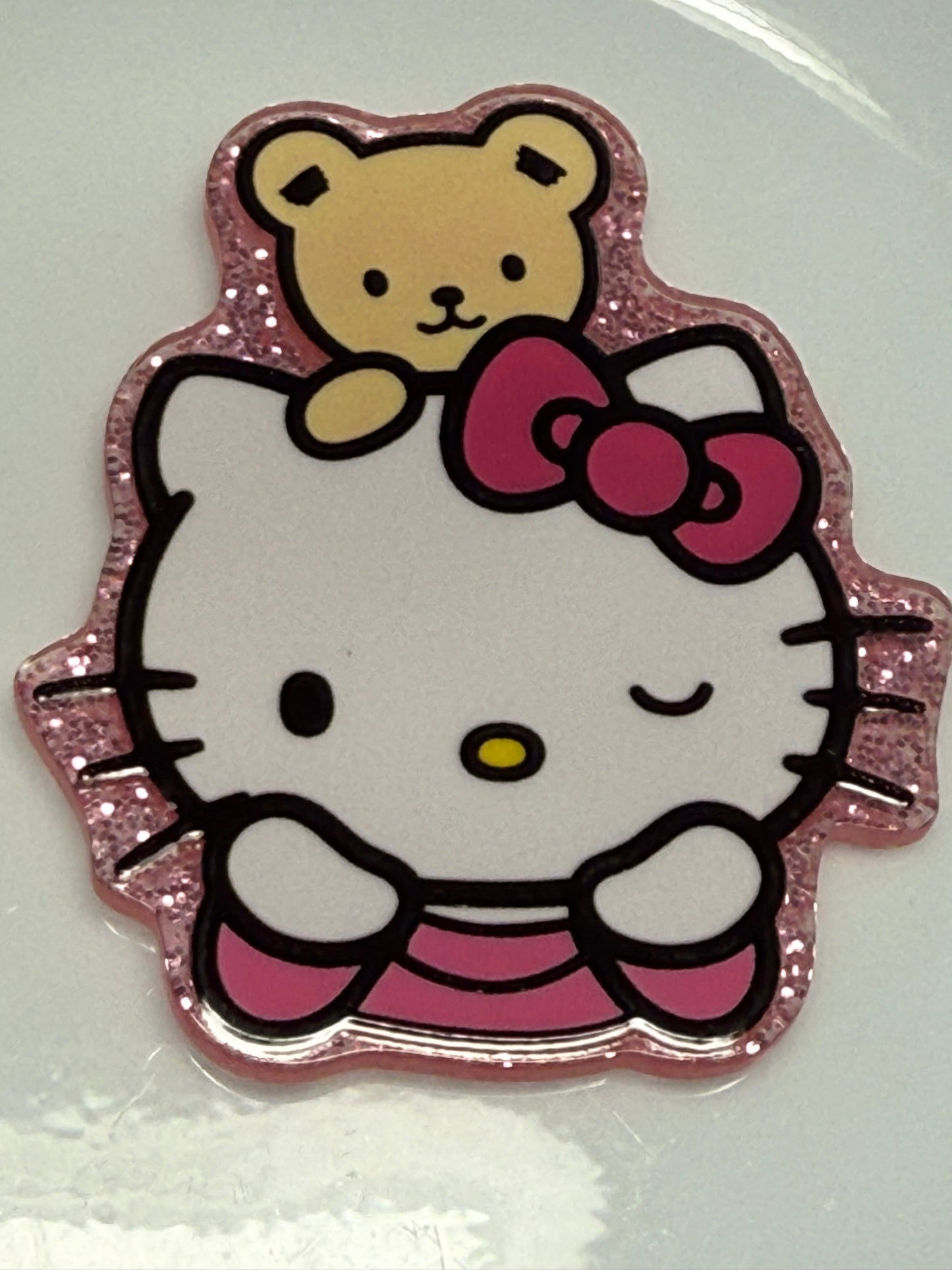 badge reel glitter acrylics new 12/22/25, 12/27/25, 1/2/26