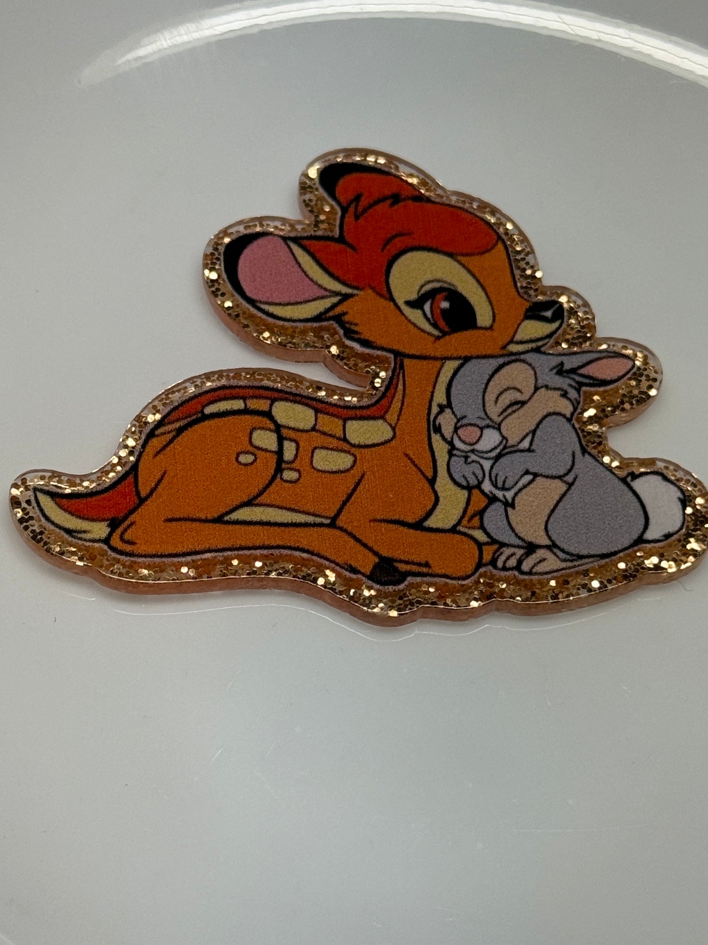 badge reel glitter acrylics new 12/22/25, 12/27/25, 1/2/26