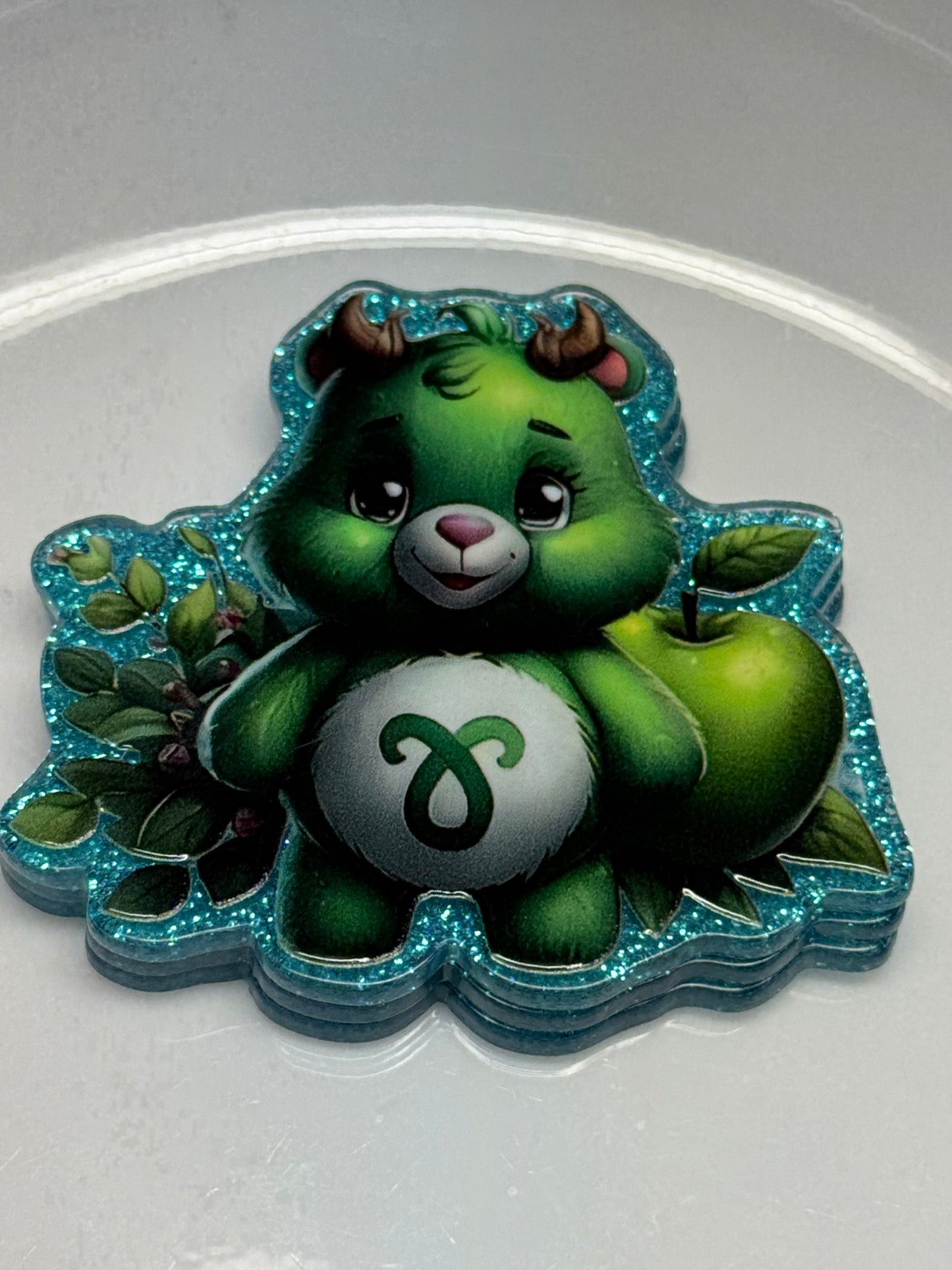 badge reel glitter acrylics new 12/22/25, 12/27/25, 1/2/26