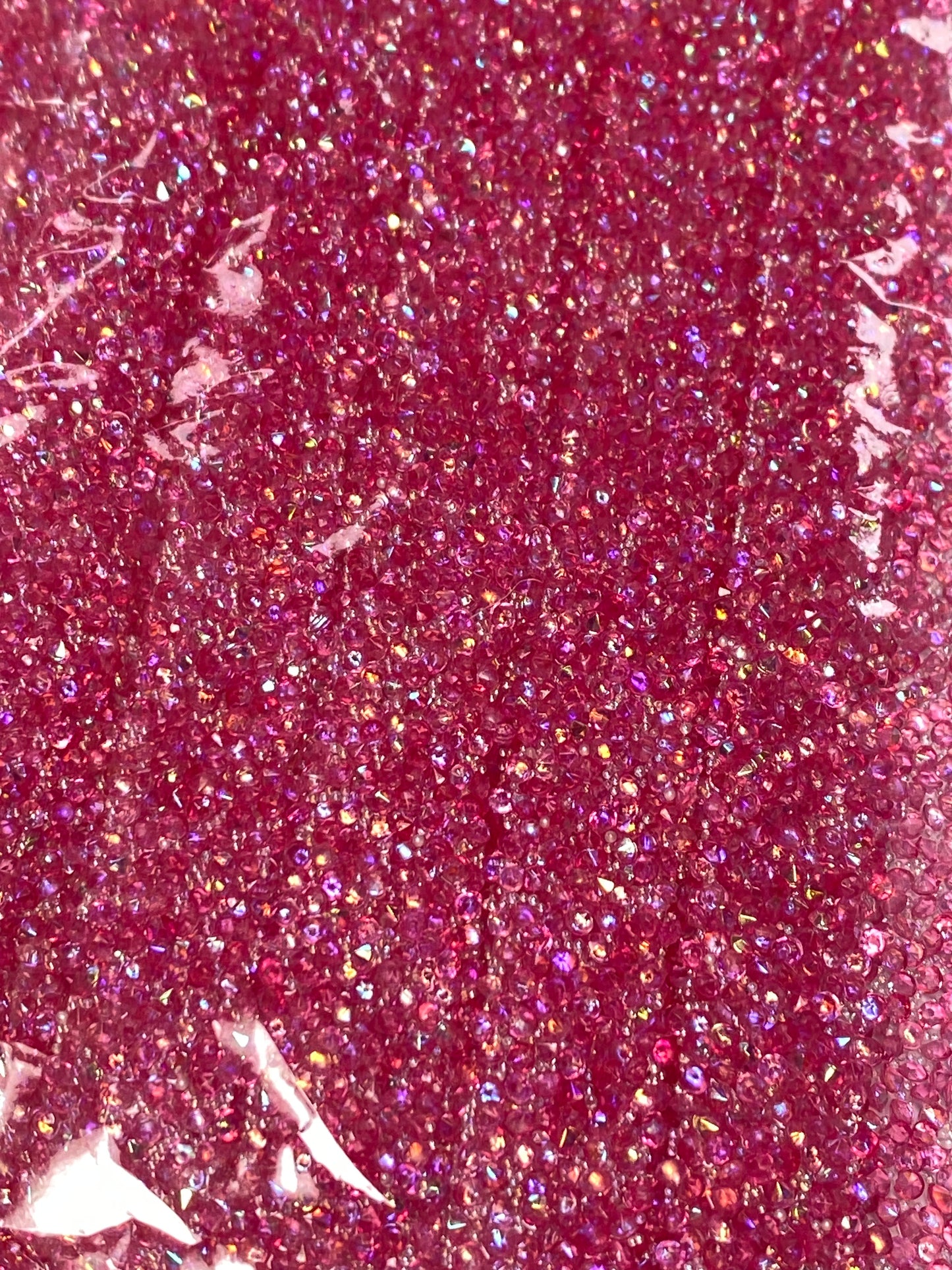 Sugar and rhinestone super stretch nano tape