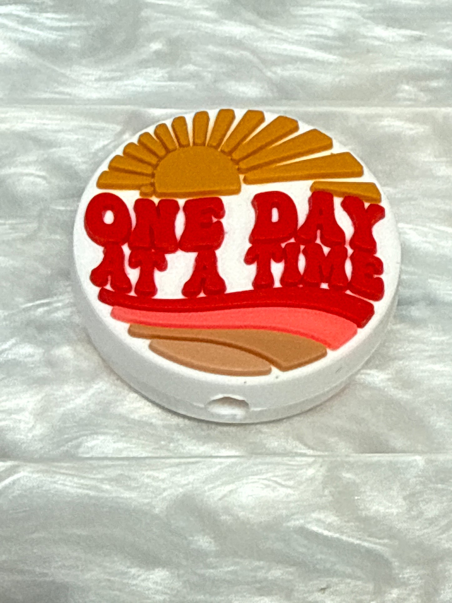 Silicone focal beads